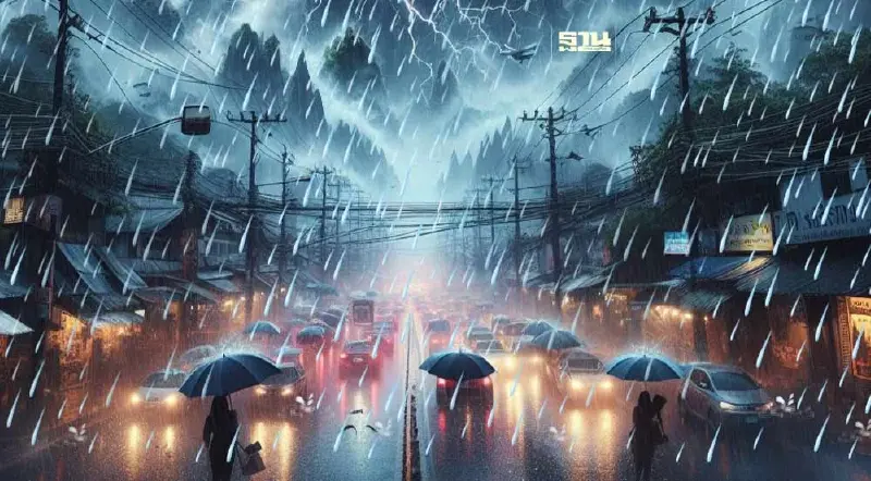 ประกาศเตือนฉบับ 4 กรมอุตุชี้ฝนตกหนักถึงหนักมาก เช็กรายชื่อจว.เตรียมรับมือ