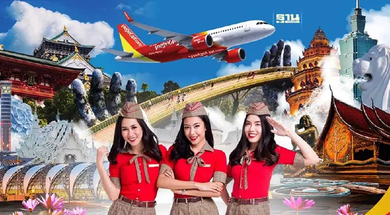 ไทยเวียตเจ็ท จัดตั๋วโปรเริ่มต้น 590 บาท เปิดจองวันนี้-25 พ.ค.67