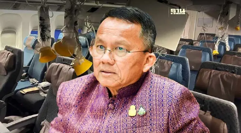 "สมศักดิ์" เสียใจเหตุสิงคโปร์แอร์ไลน์ กำชับให้การช่วยเหลือเต็มที่