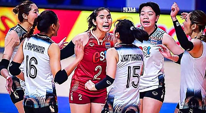 betflix อันดับโลกวอลเลย์บอลหญิงไทยล่าสุด หลังชนะฝรั่งเศส VNL 2024