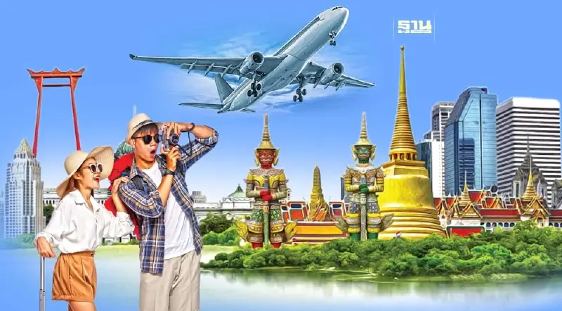 วีซ่าฟรี ปั๊มท่องเที่ยว Q1/67 โรงแรมกำไรพุ่ง สายการบินติดหล่มบาทอ่อนกำไรหด