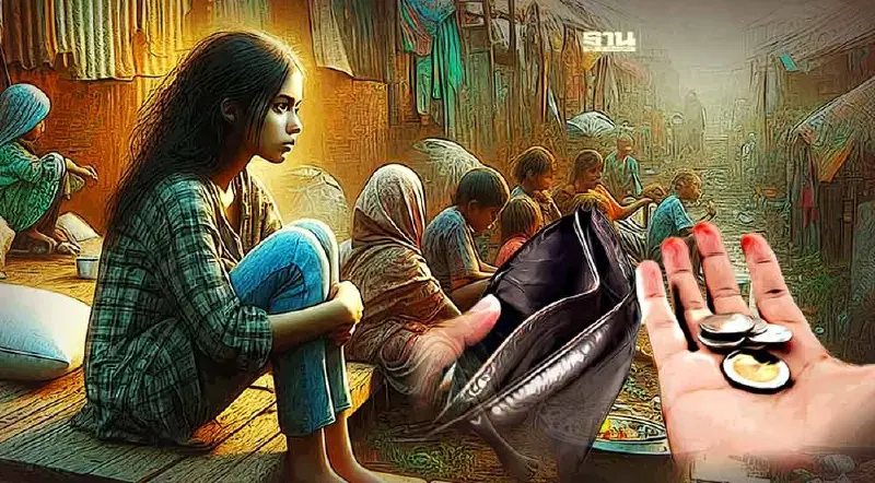 รายได้เฉลี่ยครัวเรือน เด็กยากจนไทย 2566 ต่ำเกณฑ์โลก เหลือ 34 บาท/วัน