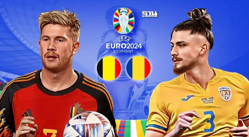 เบลเยียม VS โรมาเนีย ดูบอลสดศึกยูโร 2024 ถ่ายทอดสดเวลา 02.00 น.