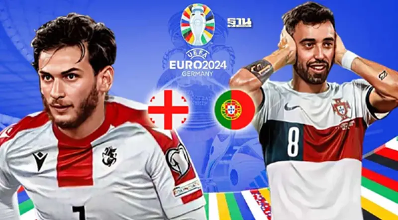 ดูบอลสด จอร์เจีย VS โปรตุเกส อัพเดตผลบอลยูโร 2024 ตารางคะแนนที่นี่ ดูบอลสด จอร์เจีย VS โปรตุเกส อัพเดตผลบอลยูโร 2024 ตารางคะแนนที่นี่