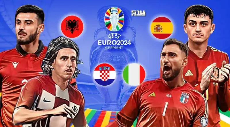 ตารางถ่ายทอดสดฟุตบอลยูโร 2024 คืนนี้ บิ๊กแมตซ์ โครเอเชีย VS อิตาลี