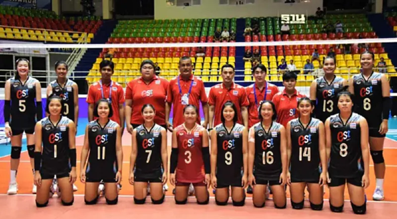 ถ่ายทอดสดวอลเลย์บอลหญิง U18 วันนี้ "ไทย vs ไทเป" ชิงที่ 3 AVC 2024 ถ่ายทอดสดวอลเลย์บอลหญิง U18 วันนี้ "ไทย vs ไทเป" ชิงที่ 3 AVC 2024