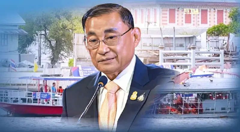เสริมศักดิ์ ห่วง"นักท่องเที่ยวจีน" เหตุ"เรือชน"หน้าวัดอรุณ เสริมศักดิ์ ห่วง"นักท่องเที่ยวจีน" เหตุ"เรือชน"หน้าวัดอรุณ