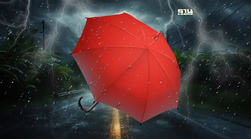 ประกาศกรมอุตุฯฉบับ 3 เตือนพรุ่งนี้ 38 จว.ฝนตกหนักถึงหนักมากบางแห่ง