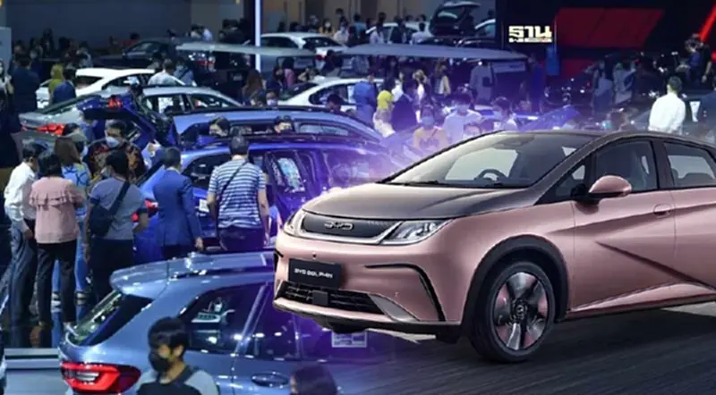 ตลาดรถร่วง 24% BYD โตสวนทาง ประกาศลดราคา Dolphin 1.6 แสนบาท ก่อน CKD ตลาดรถร่วง 24% BYD โตสวนทาง ประกาศลดราคา Dolphin 1.6 แสนบาท ก่อน CKD