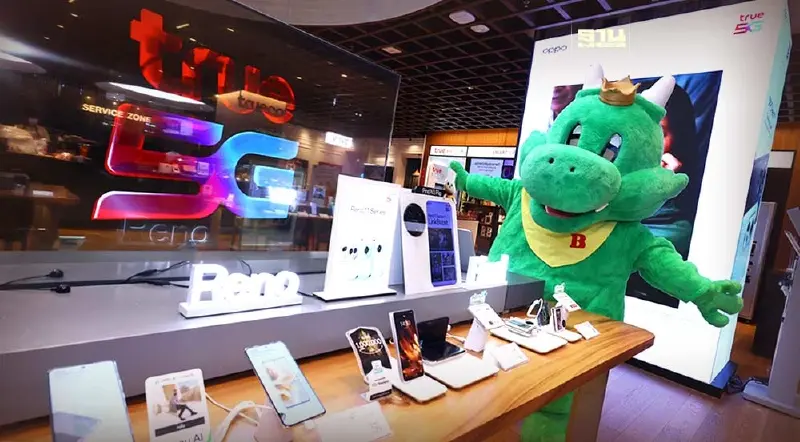 TRUE ผนึกพี่ GON จับมือ ออปโป้ ซื้อสมาร์ทโฟนแจกคูปองส่วนลดบาร์บีคิว 300 บาท