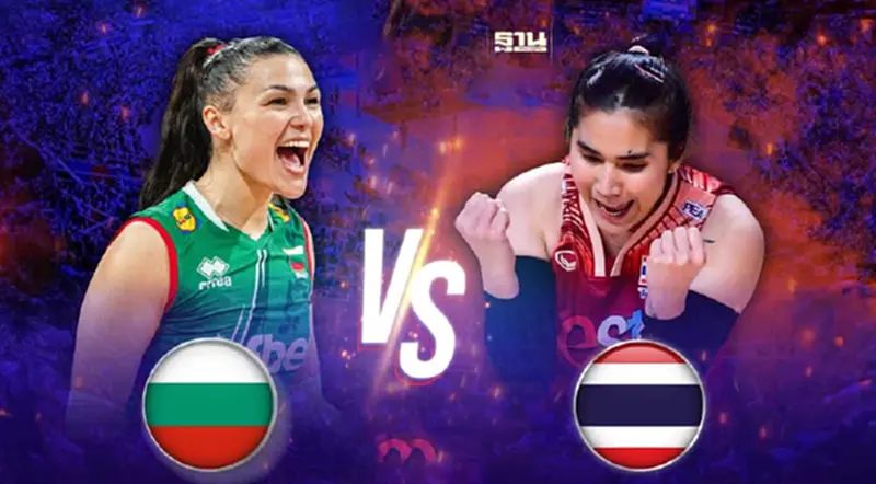 ถ่ายทอดสดวอลเลย์บอลหญิงทีมชาติไทย VS บัลแกเรีย ดูสด VNL2024 เวลา 12.30 น. ถ่ายทอดสดวอลเลย์บอลหญิงทีมชาติไทย VS บัลแกเรีย ดูสด VNL2024 เวลา 12.30 น.