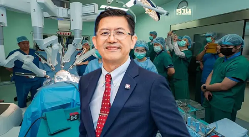 รพ.กรุงเทพ เปิดศูนย์ผ่าตัดด้วยหุ่นยนต์ ตั้งเป้า 5 ปี ยกระดับสู่อาเซียน รพ.กรุงเทพ เปิดศูนย์ผ่าตัดด้วยหุ่นยนต์ ตั้งเป้า 5 ปี ยกระดับสู่อาเซียน
