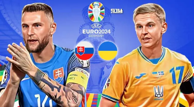 ดูบอลสด สโลวาเกีย พบ ยูเครน ถ่ายทอดสดบอลยูโร -เช็คผลบอลล่าสุดที่นี่