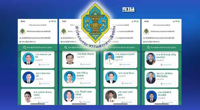 กกต.เปิดแล้ว ชื่อ-รูป สว. 3,000 คน เช้าชิงระดับประเทศ เผยแพร่ทางเว็บไซต์