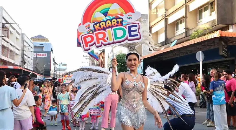 Krabi Pride งานเฉลิมฉลองความเท่าเทียมทางเพศครั้งแรก ดึงดูดนักท่องเที่ยว Krabi Pride งานเฉลิมฉลองความเท่าเทียมทางเพศครั้งแรก ดึงดูดนักท่องเที่ยว
