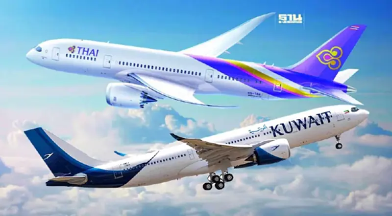 การบินไทย โค้ดแชร์ คูเวต แอร์เวย์ส เสริมแกร่งจุดบินตะวันออกกลาง-ยุโรป การบินไทย โค้ดแชร์ คูเวต แอร์เวย์ส เสริมแกร่งจุดบินตะวันออกกลาง-ยุโรป