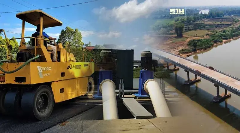 ครม.ทุ่มงบกลาง 272 ล้าน สร้างสะพาน-ถนน-สถานีสูบน้ำ 3 จังหวัดนครฯ