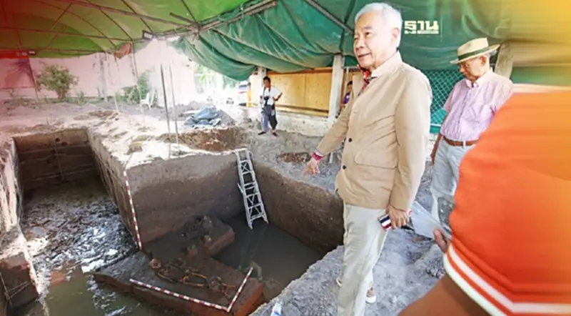 “สุวัจน์”ตรวจสถานที่พบโครงกระดูกโบราณโคราช เล็งศึกษาสร้างมิวเซียม “สุวัจน์”ตรวจสถานที่พบโครงกระดูกโบราณโคราช เล็งศึกษาสร้างมิวเซียม