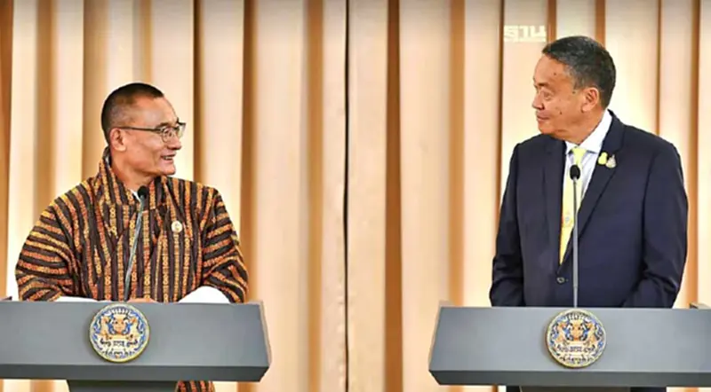 รัฐบาล "ไทย-ภูฏาน" ดันความร่วมมือการค้า ลงทุน ตั้งเป้ามูลค่าทะลุ 4.4 พันล้าน รัฐบาล "ไทย-ภูฏาน" ดันความร่วมมือการค้า ลงทุน ตั้งเป้ามูลค่าทะลุ 4.4 พันล้าน