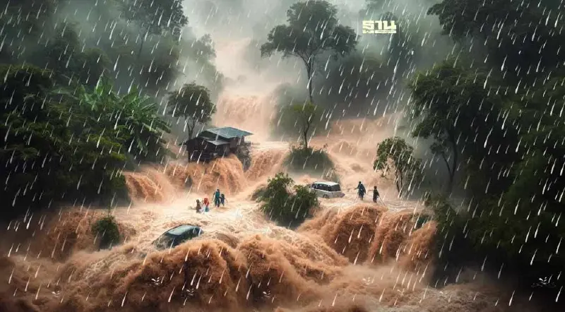 เตือน 3 จว.เหนือ -อีสาน เฝ้าระวังน้ำท่วมฉับพลัน น้ำป่าไหลหลาก