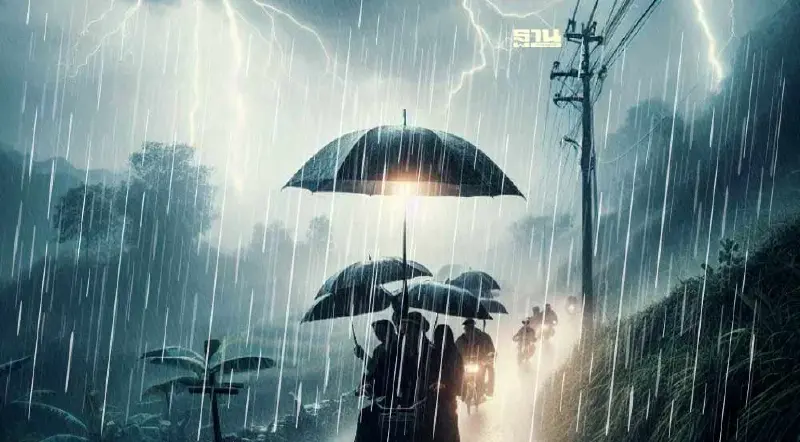 กรมอุตุฯ เตือนฝนถล่ม "เหนือ อีสาน กลาง ตอ." 60-70% ของพื้นที่