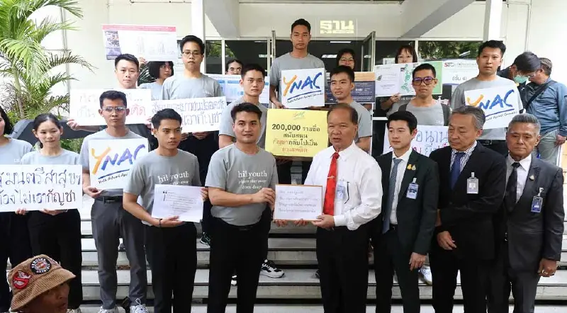 เครือข่าย YNAC หนุน นายกฯ ยื่น 200,000 ชื่อนำกัญชากลับเป็นยาเสพติด