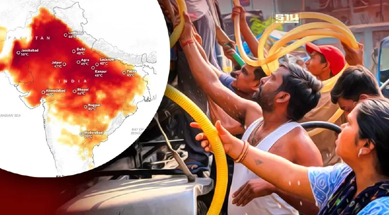 อินเดียดับแล้ว 33 ราย ท่ามกลางคลื่นความร้อนสูงเป็นประวัติการณ์