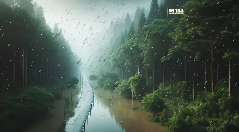 66 จังหวัด เฝ้าระวัง "น้ำท่วมฉับพลัน-น้ำป่าไหลหลาก" 