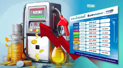 ราคาน้ำมันวันนี้2567 (4 ก.ค.) ปตท. บางจาก ปรับขึ้น 40 สต. อัปเดตราคาล่าสุด