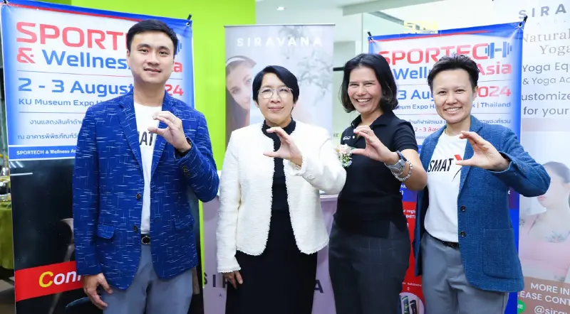 "AES" ผุด SPORTTECH & Wellness Asia 2024 ดันจีดีพีอุตสาหกรรมกีฬาโต 3%