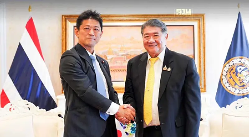 “ภูมิธรรม” ถกญี่ปุ่น ชวนลงทุนแลนด์บริดจ์ - EEC หนุนขยายการลงอุตฯยานยนต์ “ภูมิธรรม” ถกญี่ปุ่น ชวนลงทุนแลนด์บริดจ์ - EEC หนุนขยายการลงอุตฯยานยนต์