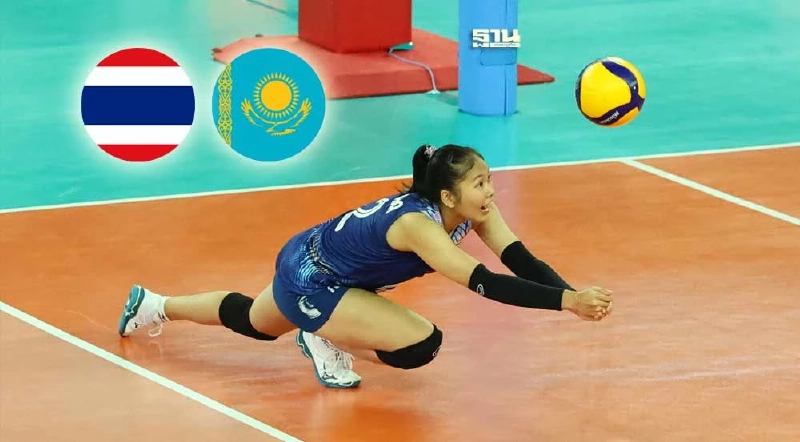sa1688 ถ่ายทอดสดวอลเลย์บอลหญิงวันนี้ ไทย vs คาซัคสถาน AVC U20 2024 รอบ 8 ทีมสุดท้าย