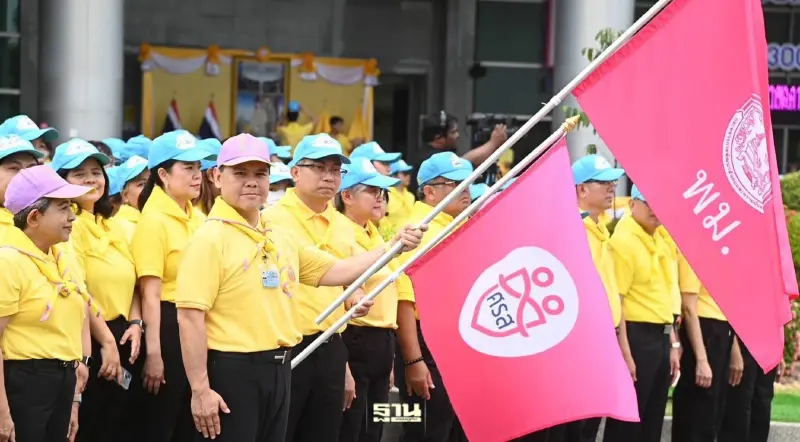 การเคหะฯร่วมขบวน คาราวานจิตอาสาพระราชทาน พม. เฉลิมพระเกียรติ 72 พรรษา