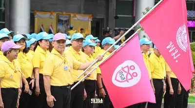 การเคหะฯร่วมขบวน คาราวานจิตอาสาพระราชทาน พม. เฉลิมพระเกียรติ 72 พรรษา