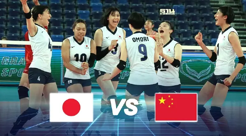 วอลเลย์บอลหญิงจีน vs ญี่ปุ่น ถ่ายทอดสดวันนี้ AVC U20 นัดชิงชนะเลิศ วอลเลย์บอลหญิงจีน vs ญี่ปุ่น ถ่ายทอดสดวันนี้ AVC U20 นัดชิงชนะเลิศ