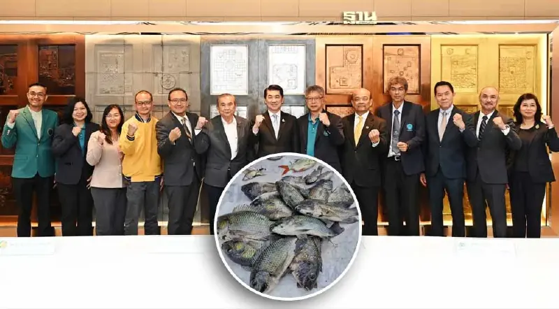 "ซีพีเอฟ" ขานรับนโยบายรัฐ ช่วยซื้อ 2 ล้าน กก. ดัน  5  โครงการ กำจัดปลาหมอคางดำ