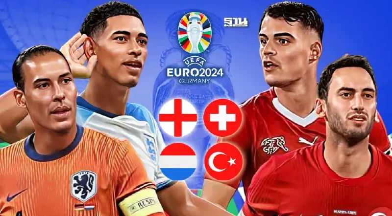 ตารางถ่ายทอดสดบอลยูโรวันนี้ อังกฤษ VS สวิตเซอร์แลนด์- เนเธอร์แลนด์ VS ตุรกี