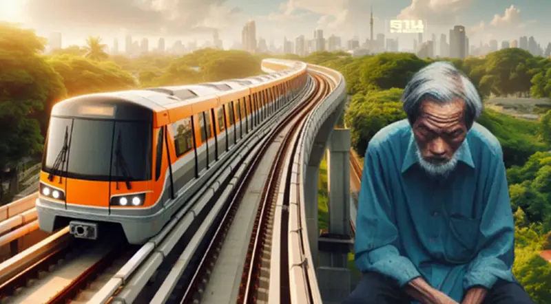 ชาวบ้านอ่วม เวนคืนที่ดินสร้าง “รถไฟฟ้าสายสีส้ม” 380 แปลง ชาวบ้านอ่วม เวนคืนที่ดินสร้าง “รถไฟฟ้าสายสีส้ม” 380 แปลง