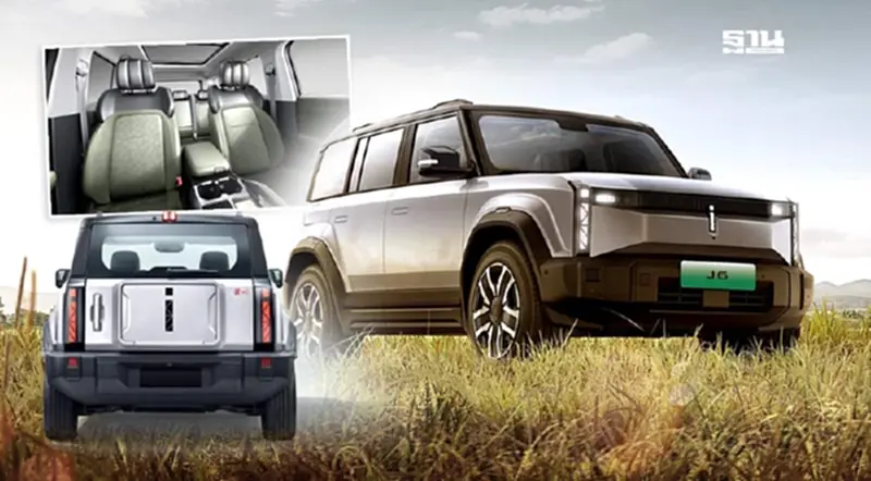 JAECOO 6 EV จีน สลัดกลิ่นแลนด์โรเวอร์ รอลุ้นราคา เปิดตัว 6 ส.ค.2024 JAECOO 6 EV จีน สลัดกลิ่นแลนด์โรเวอร์ รอลุ้นราคา เปิดตัว 6 ส.ค.2024
