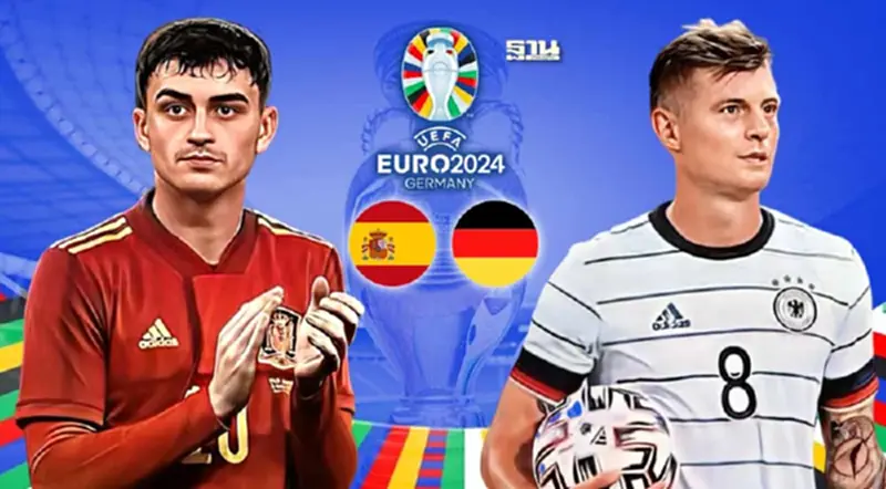 ถ่ายทอดสด สเปน VS เยอรมนี ดูบอลสด-เช็คผลบอลยูโร 2024 รอบ 8 ทีมสุดท้ายที่นี่ ถ่ายทอดสด สเปน VS เยอรมนี ดูบอลสด-เช็คผลบอลยูโร 2024 รอบ 8 ทีมสุดท้ายที่นี่