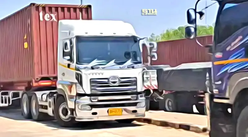 ครม.ยกเว้นค่าธรรมเนียม “รถบรรทุกสินค้าผ่านแดน” 300-500 บาท/คัน
