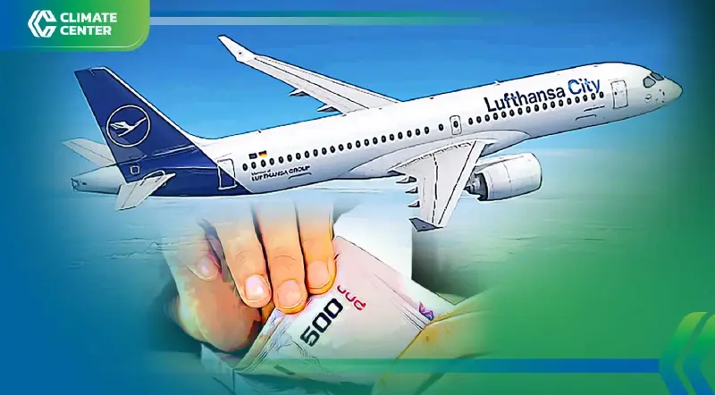 “ลุฟท์ฮันซ่า” เก็บค่าธรรมเนียมสิ่งแวดล้อม เที่ยวบินขาออก EU เริ่ม 1 ม.ค. 68