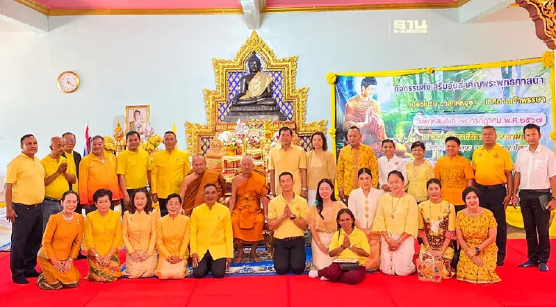 “นิพนธ์”ถวายผ้าอาบน้ำฝน เทียนพรรษา 397 วัด พื้นที่ 3 จังหวัดใต้-4 อำเภอสงขลา