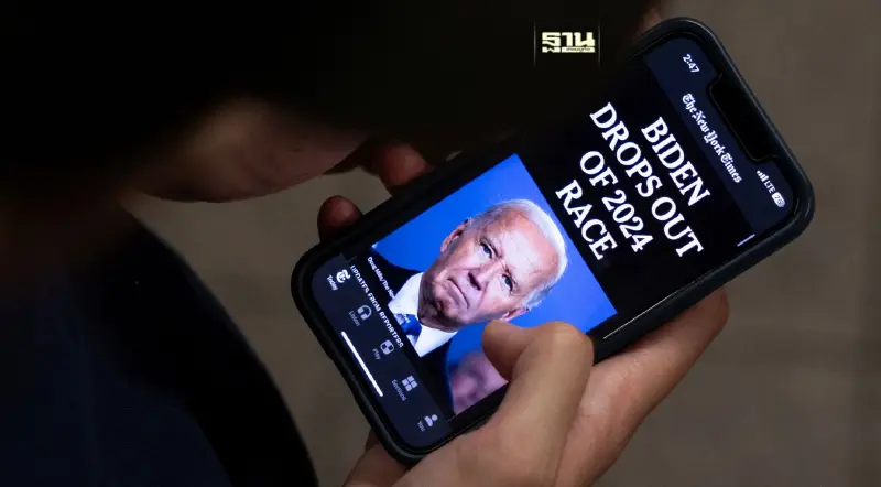 เปิดแถลงการณ์ “โจ ไบเดน” ประกาศถอนตัวการเลือกตั้งประธานาธิบดีสหรัฐ