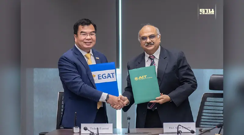 กฟผ. ผนึกพันธมิตรพัฒนาแผงโซลาร์เซลล์ลอยน้ำต้นทุนต่ำ เป็นมิตรต่อสิ่งแวดล้อมมากขึ้น