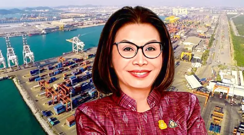 “มนพร” ดันขนส่งตู้คอนเทนเนอร์ “ท่าเรือระนอง” รับแลนบริดจ์