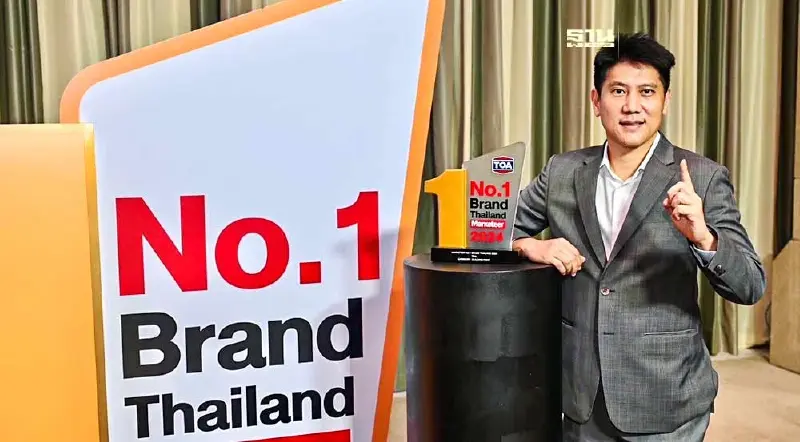 TOA คว้ารางวัล No.1 Brand Thailand 2024 ย้ำแชมป์เจ้าตลาดสีตัวจริง