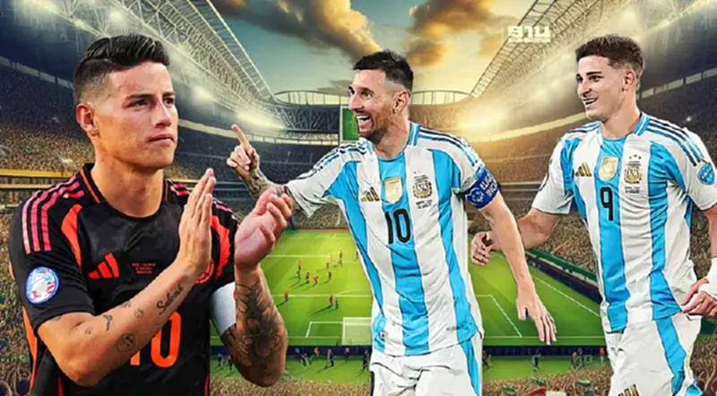 ถ่ายทอดสด "อาร์เจนตินา vs โคลอมเบีย" นัดชิงบอลโคปาอเมริกา 2024 ถ่ายทอดสด "อาร์เจนตินา vs โคลอมเบีย" นัดชิงบอลโคปาอเมริกา 2024