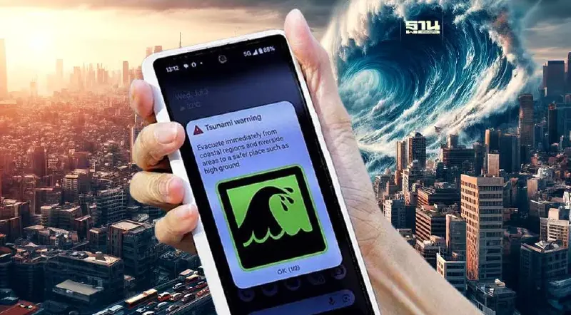 Cell Broadcast Service ระบบแจ้งเตือนภัยผ่านมือถือ เริ่มใช้ต้นปี 2568 Cell Broadcast Service ระบบแจ้งเตือนภัยผ่านมือถือ เริ่มใช้ต้นปี 2568