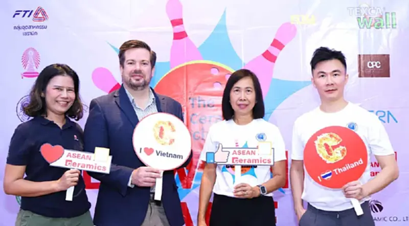 "สมาคมเซรามิกไทย" หนุนผู้ประกอบการรุกขยายตลาดเวียดนาม "สมาคมเซรามิกไทย" หนุนผู้ประกอบการรุกขยายตลาดเวียดนาม